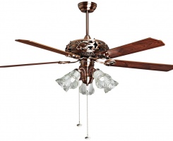Quạt đèn màu Đồng đỏ Mountain Air 60WE-1084