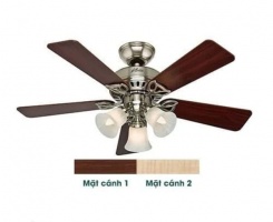 Quạt trần đèn Hunter Beacon Hill 5 cánh 107cm 80w AC