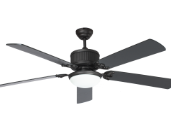 Quạt trần đèn 5 cánh màu đen KAIYO OKA 181 MBK