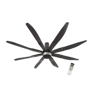 Quạt trần Panasonic Quạt trần Panasonic 8 cánh màu đen F-80ZBR